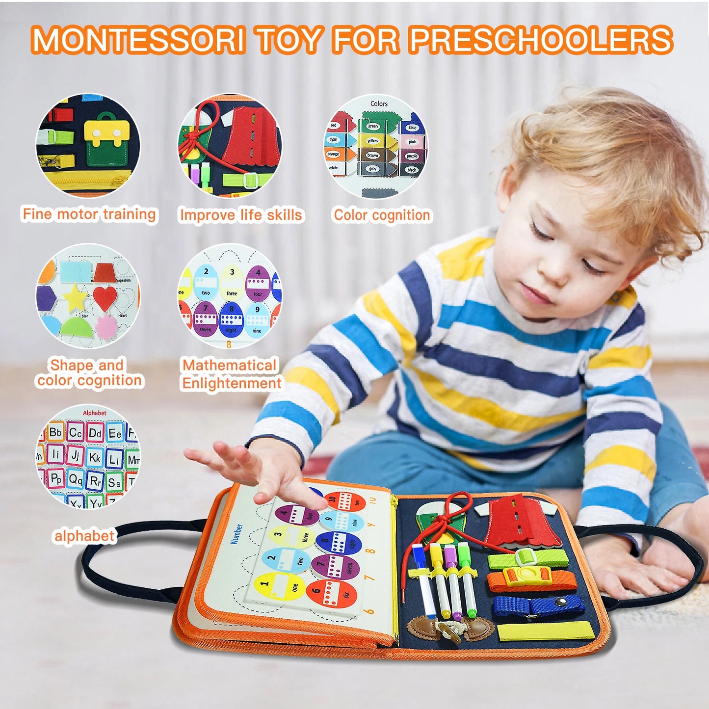 Montessori Smart Board™ – Build Focus, Skills & Independence